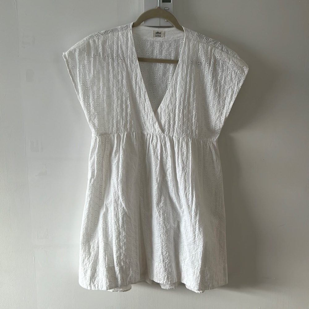 Wilfred Misha Dress Babydoll Cotton Dress
